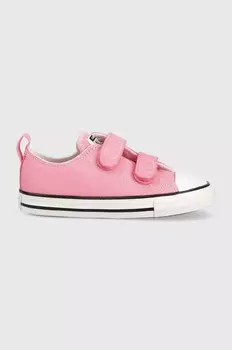 Детские кроссовки Converse, розовый