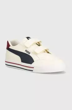 Детские кроссовки Court Classic Vulc Puma, бежевый