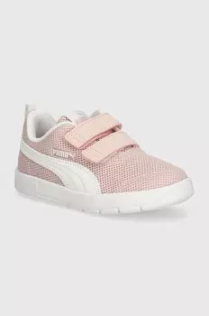 Детские кроссовки Courtflex V3 Mesh PS Puma, розовый