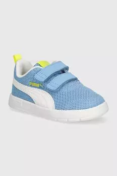 Детские кроссовки Courtflex V3 Mesh PS Puma, синий