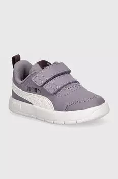 Детские кроссовки Courtflex V3 V Puma, фиолетовый