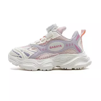 Детские кроссовки Детские низкие Babaya, серебряный