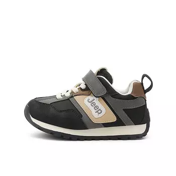 Детские кроссовки Детские низкие хаки Jeep, черный