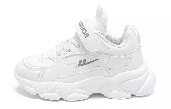 Детские кроссовки Детские низкие Warrior, белый