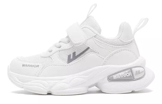 Детские кроссовки Детские низкие Warrior, белый/серый
