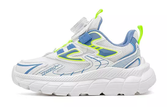 Детские кроссовки Детские низкие Warrior, черный/синий