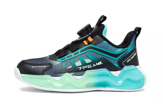 Детские кроссовки для детей 7-Pe, черный/синий