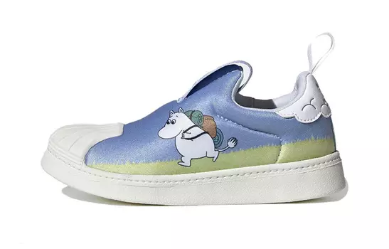 Кроссовки Adidas Moomin X Superstar 360 J 'Moomintroll'