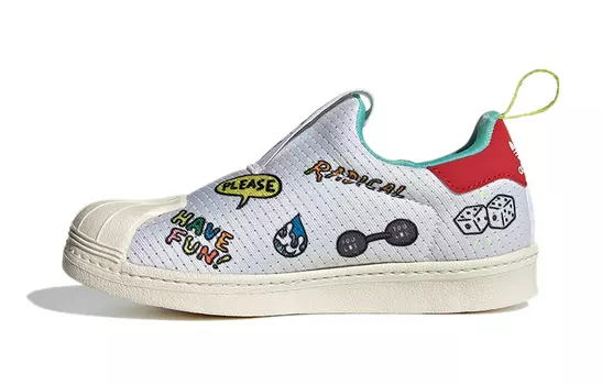 Кроссовки Adidas Originals SUPERSTAR 360 Kids' Skateboarding Shoes Pre-school