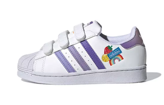 Кроссовки Adidas Originals SUPERSTAR CF Kids' Skateboarding Shoes Pre-school