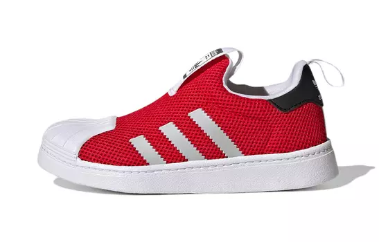 Кроссовки Adidas Superstar 360 Little Kid 'Vivid Red White'