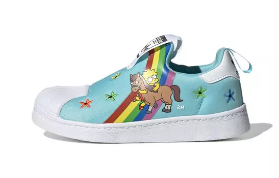 Кроссовки Adidas Originals Superstar Series Kids' Skateboarding Shoes Pre-school