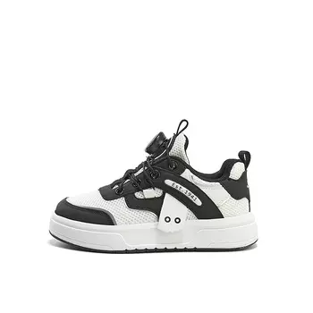 Детские кроссовки для скейтбординга, детские, низкие, черные/белые Jeep, черный