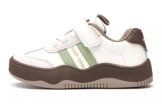 Детские кроссовки для скейтбординга, детские, низкие, коричневые Jeep, коричневый