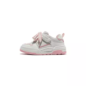 Детские кроссовки для скейтбординга, детские, низкие, розовые/белые Nautica, розовый