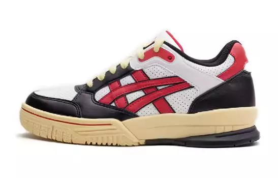 Детские кроссовки для скейтбординга Gel-Spotlyte GS Low-top Black Hundred-red Asics, черный/красный