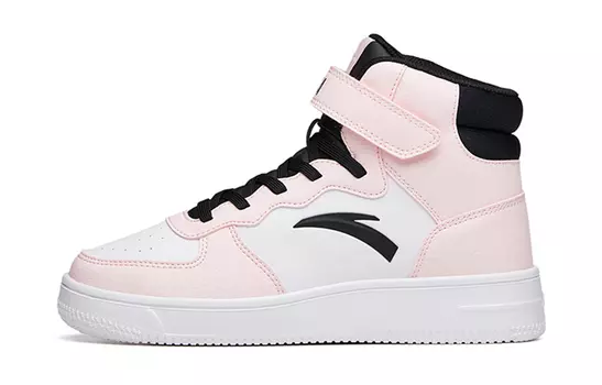 Детские кроссовки для скейтбординга GS High-top Белый/Розовый/Черный Anta Kids