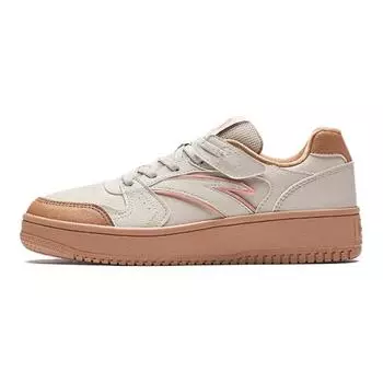 Детские кроссовки для скейтбординга GS Low-top Chalky White/Lotus Root Silk Brown Anta Kids