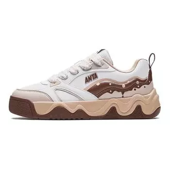 Детские кроссовки для скейтбординга GS Low-top Anta Белый/Серый лилейник/Песочно-серый Anta Kids, белый