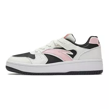 Детские кроссовки для скейтбординга GS Low-top, черные/цвет слоновой кости/цвет миндально-розовый Anta Kids