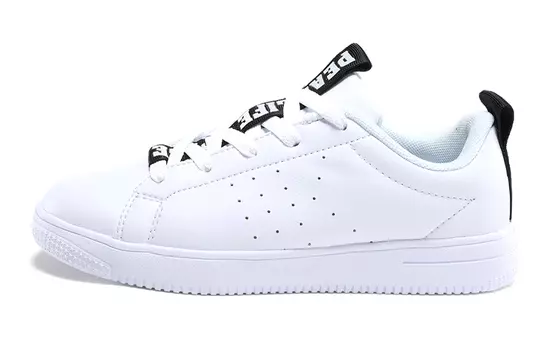 Детские кроссовки для скейтбординга GS Low-top белые/черные Peak