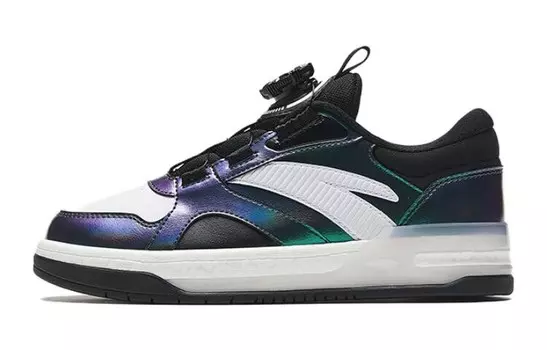 Детские кроссовки для скейтбординга GS Low-top Black/Purple Anta Kids, черный