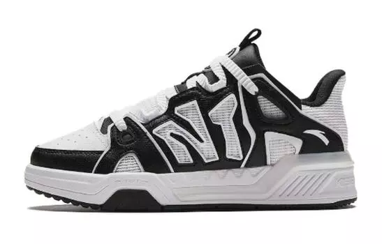 Детские кроссовки для скейтбординга GS Low-top белые/черные Anta Kids, белый/черный