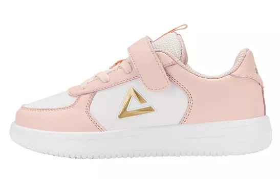 Детские кроссовки для скейтбординга GS Low-top светло-розовые и белые Peak, розовый