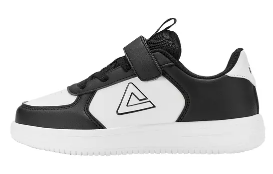 Детские кроссовки для скейтбординга GS Low-top Black Big White Peak, черный