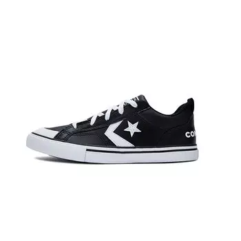 Детские кроссовки для скейтбординга GS Low-top Black/White Converse, черный