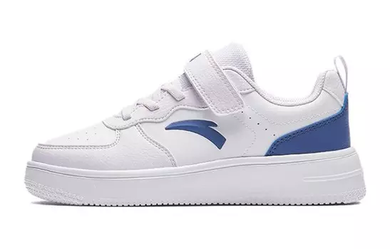 Детские кроссовки для скейтбординга GS Low-top White Sea Fog Blue Anta Kids, белый/синий
