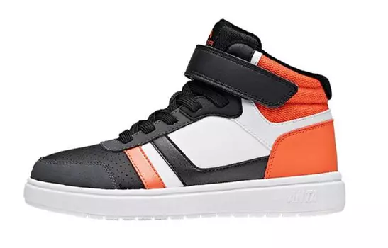 Детские кроссовки для скейтбординга GS Mid-top Black/Orange Anta Kids