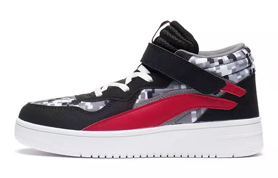 Детские кроссовки для скейтбординга GS Mid-top Black/shadow Gray Camouflage Lining Young