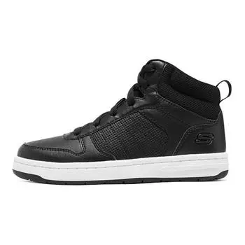 Детские кроссовки для скейтбординга GS Mid-top Black/White Skechers, белый