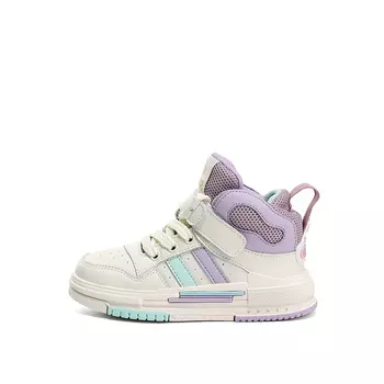 Детские кроссовки для скейтбординга Kids High-top Purple Jeep, фиолетовый