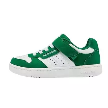 Детские кроссовки для скейтбординга Kids Low-top Green Skechers, зеленый