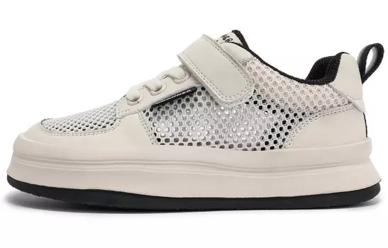 Детские кроссовки для скейтбординга Kids Low-top бежевые C°Banner, бежевый