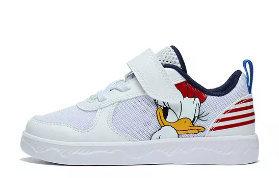 Детские кроссовки для скейтбординга Kids Low-top Standard White / Cinnabar Red / Citrus Yellow Lining Young, красный