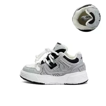 Детские кроссовки для скейтбординга Kids Low-top Grey Jeep, черный