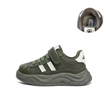 Детские кроссовки для скейтбординга Kids Low-top White Jeep, хаки/слоновая кость