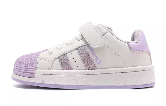 Детские кроссовки для скейтбординга Kids Low-top Purple C°Banner, фиолетовый