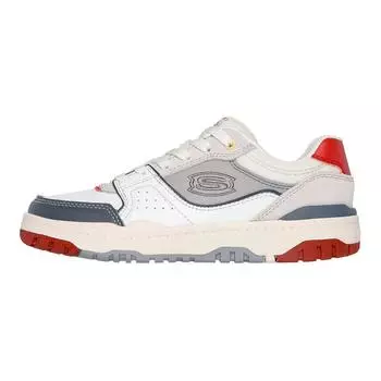 Детские кроссовки для скейтбординга Kids Low-top White/Red Skechers, белый/красный
