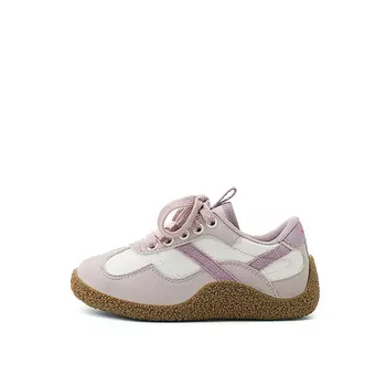 Детские кроссовки для скейтбординга Kids Low-top бежевые Jeep, розовый