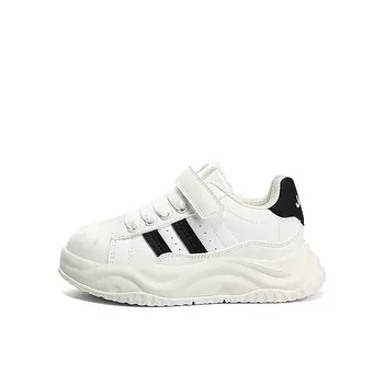 Детские кроссовки для скейтбординга Kids Low-top Ivory White/Obsidian Black Jeep, слоновая кость/черный