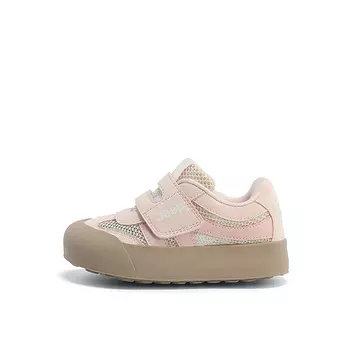 Детские кроссовки для скейтбординга Kids Low-top бежевые Jeep, розовый