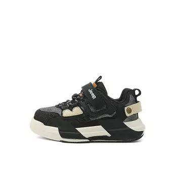 Детские кроссовки для скейтбординга Kids Low-top Khaki/Black Jeep, черный