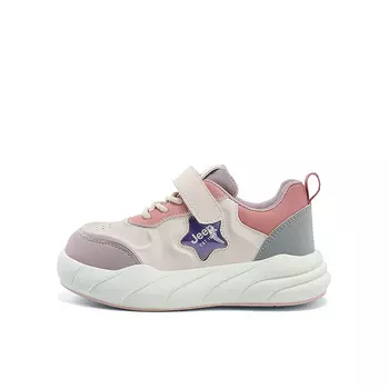 Детские кроссовки для скейтбординга Kids Low-top White Jeep, розовый