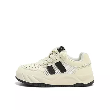 Детские кроссовки для скейтбординга Kids Low-top Black Jeep, белый/черный