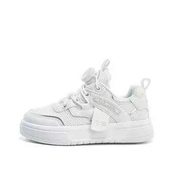 Детские кроссовки для скейтбординга Kids Low-top White Jeep, белый
