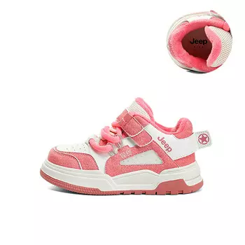Детские кроссовки для скейтбординга Kids Low-top Cherry Blossom Powder Jeep, цвет Cherry Blossom Pink